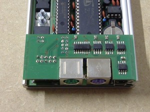 Modul-Oberseite auf dem MonoProp-Board