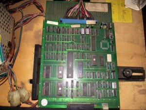 das alte defekte Jamma board