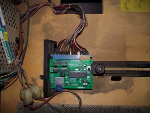 die Uzebox Jamma eingebaut