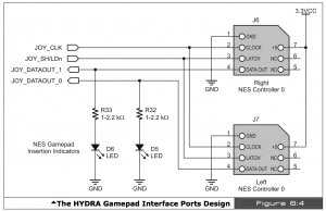 Original Hydra, Anbindung zweiter NES-Pads an Propeller.